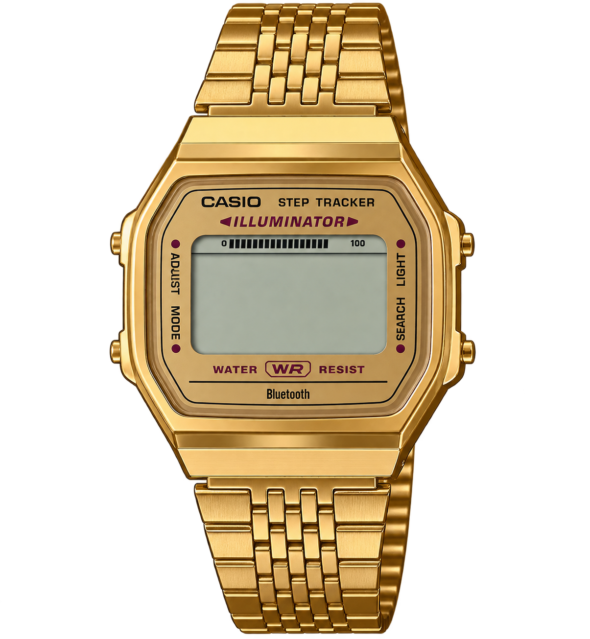 Gold Casio watch